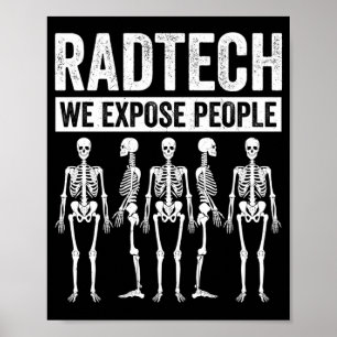 Funny Radiologist Joke Radiology Spaß Krass Tech Poster