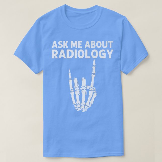 Funny Radiology Design for Men Women Xray Skelett T-Shirt (Design vorne)