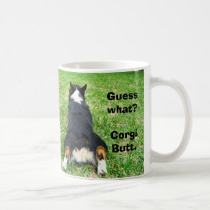 Funny räess What Corgi Hintern Tasse