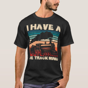 Funny Railroad and Train Graphic Railway Lovers 4 T-Shirt