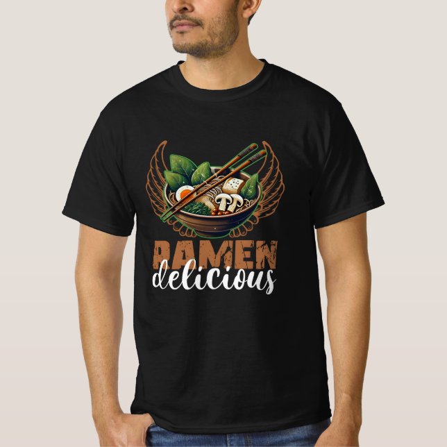 funny ramen delicious design for lovers T-Shirt (Vorderseite)