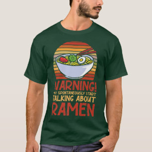 Funny Ramen Food Noodles Japanischer Anime Fun Lie T-Shirt