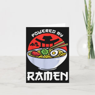 Funny Ramen Zitat für Männer Frauen Ramen Noodles  Karte