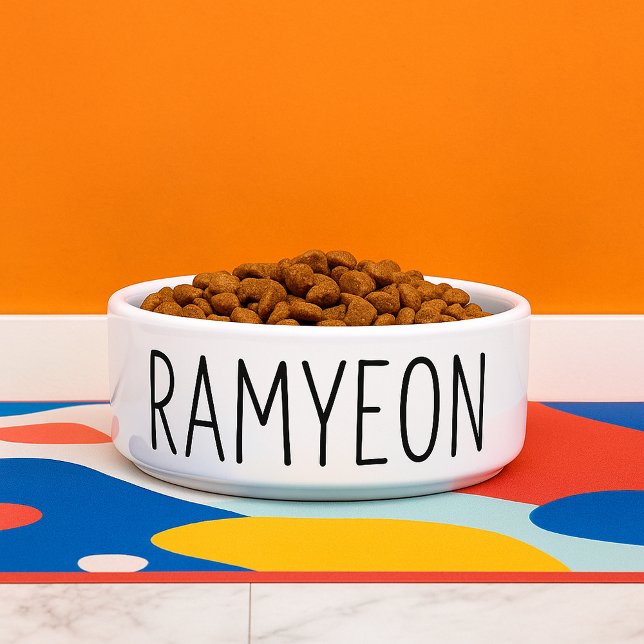Funny Ramyeon Dog Napf (Funny Ramyeon Dog Bowl
)
