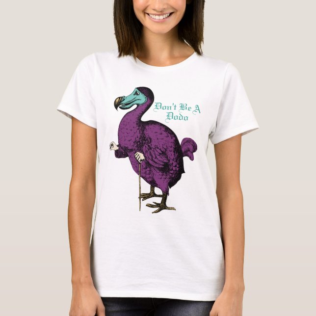 Funny Random Alice im Wunderland Dodo Bird T-Shirt (Vorderseite)