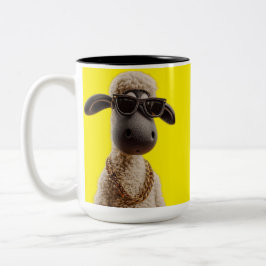 Funny Rapper Sheep Tasse - Niedlicher Pet Lover Gi