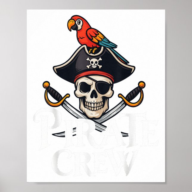 Funny Rate Crew Halloween Kostüm Shirt Poster (Vorne)