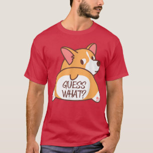 Funny Rate Was Corgi Hintern Niedlich Corgi Dog Me T-Shirt