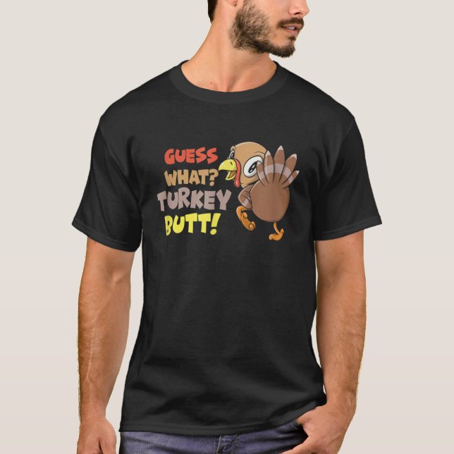 Funny Rate, was die Türkei Hintern Niedlichen Girl T-Shirt (Vorderseite)