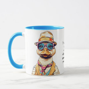Funny Ratgeber von einer Ente Tasse