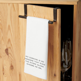 Funny: "Rauchmelder-Cheers" Tea Küchentuch