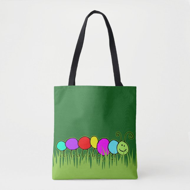 Funny Raupe Netty & Gras (Vorderseite)