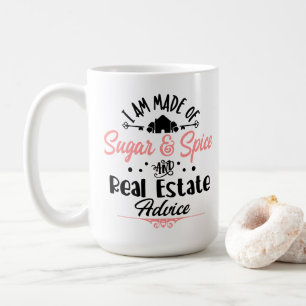 Funny Real Anwesen Agent Geschenk Zuhause Broker R Kaffeetasse