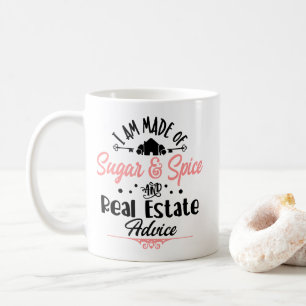 Funny Real Anwesen Agent Geschenk Zuhause Broker R Kaffeetasse
