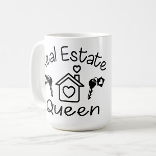 Funny Real Anwesen Agent House Broker Realtor Kaffeetasse