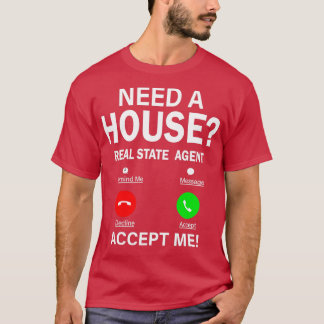 Funny Real Anwesen Agent Property House Geschenk T-Shirt