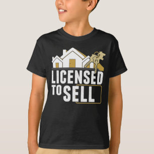 Funny Real Anwesen Agent Spaß Property Broker T-Shirt