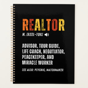 Funny Real Anwesen Broker Realtor Planer