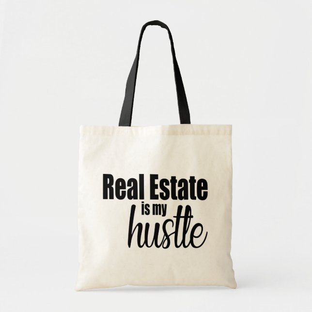 Funny Realtor Geschenk Real Anwesen Agent Broker Tragetasche (Vorne)