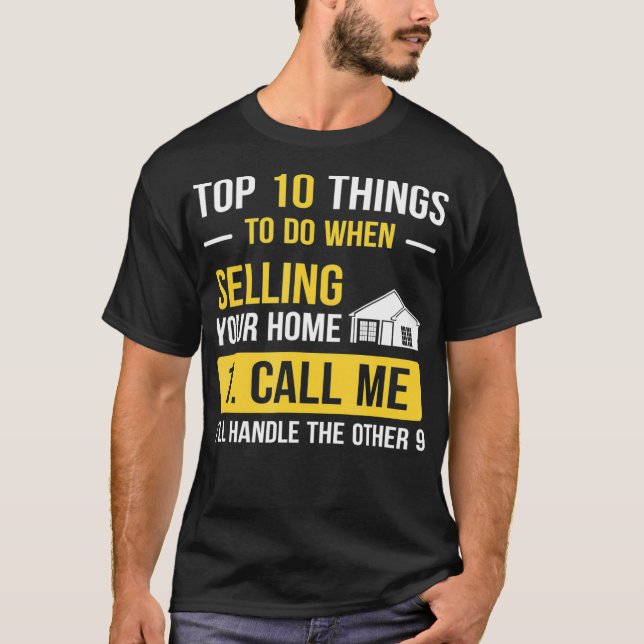 Funny Realtor Joke New Zuhause Owners House Real E T-Shirt (Vorderseite)