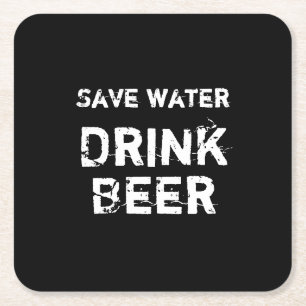 Funny Rechteckiger Pappuntersetzer