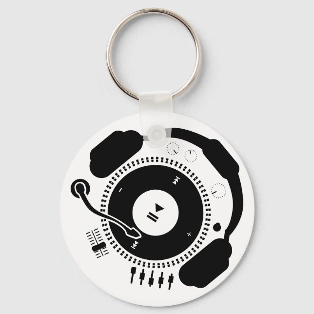 Funny_Record Schlüsselanhänger (Vorderseite)
