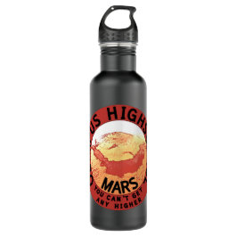 Funny Red Black Orange White Olympus High School Edelstahlflasche