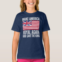 Funny Red Blue Make America Royal wieder Vector Ar