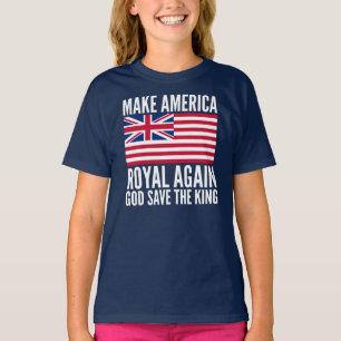 Funny Red Blue Make America Royal wieder Vector Ar T-Shirt