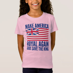 Funny Red Blue Make America Royal wieder Vector Ar T-Shirt