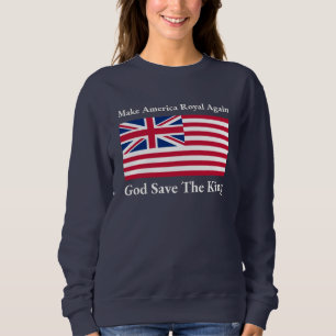 Funny Red Blue White machen America Royal wieder F Sweatshirt