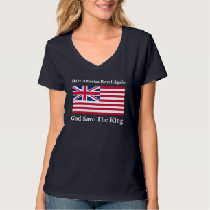 Funny Red Blue White machen America Royal wieder F T-Shirt