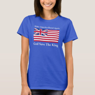 Funny Red Blue White machen America Royal wieder F T-Shirt