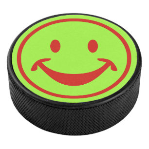 Funny red + dein Backg. Ideen Eishockey Puck