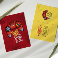 Funny Red Joystick Vatertag