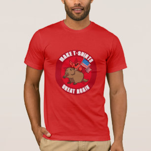 Funny Red Kardinal macht T - Shirt wieder zum Best