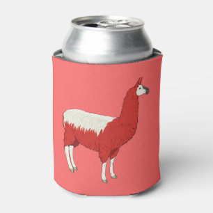 Funny Red Llama Dosenkühler