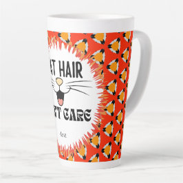 Funny Red Orange Black Cat Lover Milchtasse