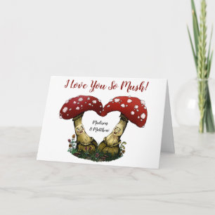 Funny Red Pilroom Pun I Liebe Sie Valentinstag Karte