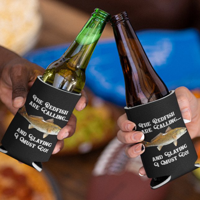 Funny Redfish zitiert Fischfangquote Slay Dosenkühler (Von Creator hochgeladen)