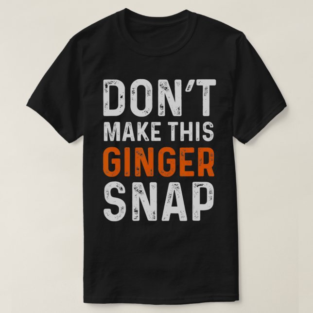 Funny Redhead St Patricks Day nicht zu diesem Ging T-Shirt (Design vorne)