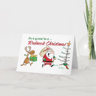 Funny Redneck Weihnachten