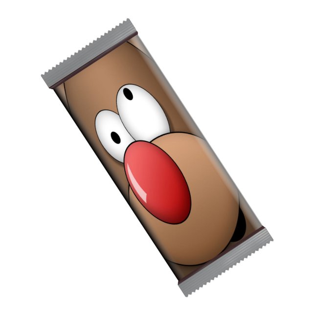 Funny Reindeer Christmas Candy Bar Wrappers Favori Notizblock (Von Creator hochgeladen)