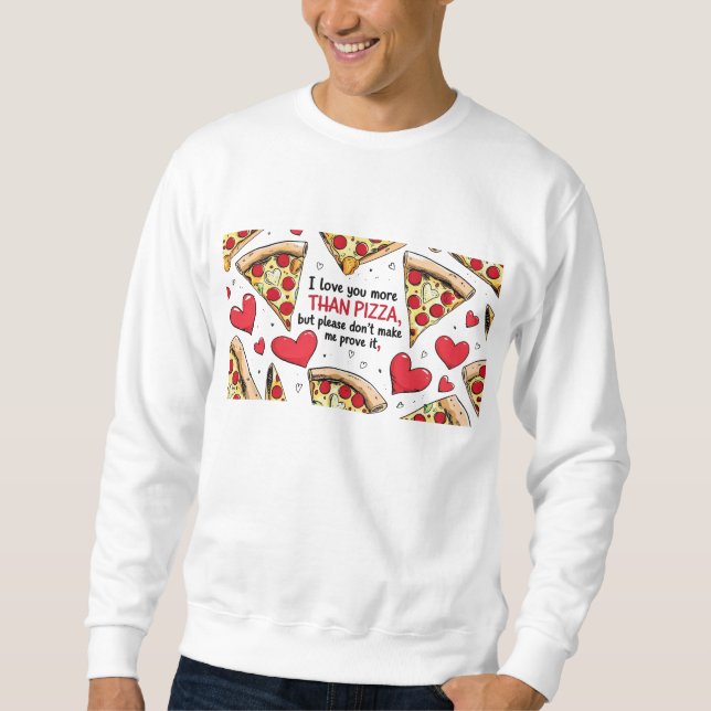 Funny Relationship Zitat Gemütlicher Pullover (Vorderseite)