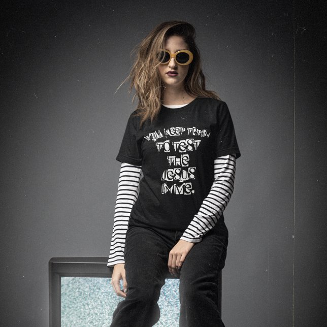 Funny Religious Southern Sprichwort Dark T-Shirt (Von Creator hochgeladen)