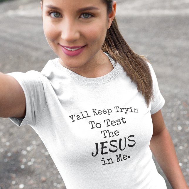 Funny Religious Southern Sprichwort Light T-Shirt (Von Creator hochgeladen)