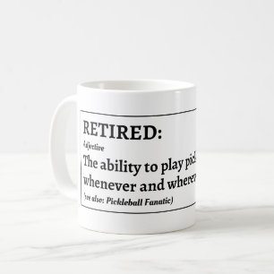 Funny Remüall Pickleball Kaffeetasse