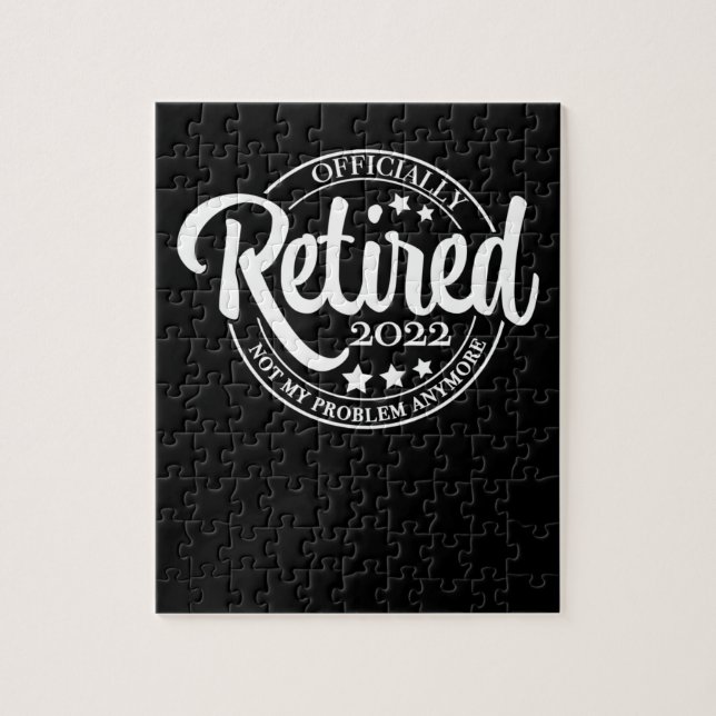 Funny remüde 2022 nicht mehr mein Problem Puzzle (Vertikal)