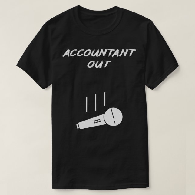 Funny remüde Accountant Out Retiment Geschenk Cool T-Shirt (Design vorne)