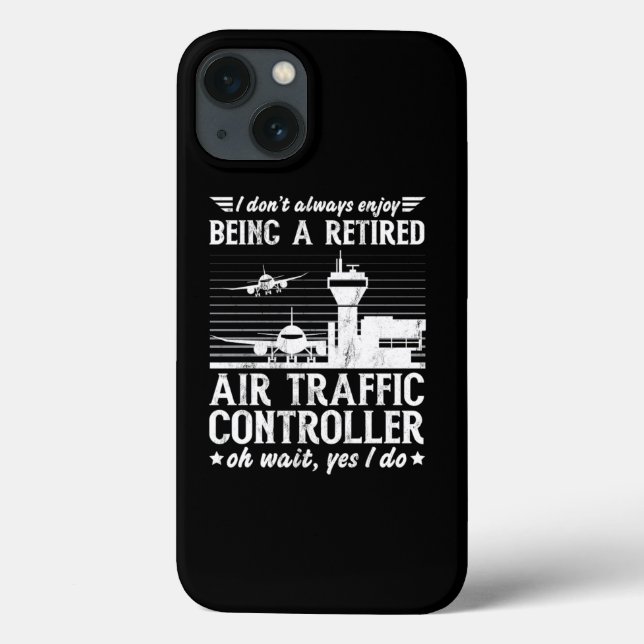 Funny Remüde Air Traffic Controller Radar Case-Mate iPhone Hülle (Rückseite)